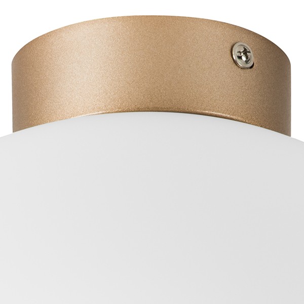 812033 Люстра GLOBO 1х40W E14 ШАМПАНЬ/БЕЛЫЙ