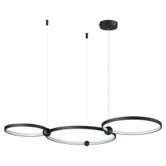 6533/85L LEDIO LN23 222 чёрный Светильник подвесной LED 85W 3000-6000K 3649Лм 220V DIEGO