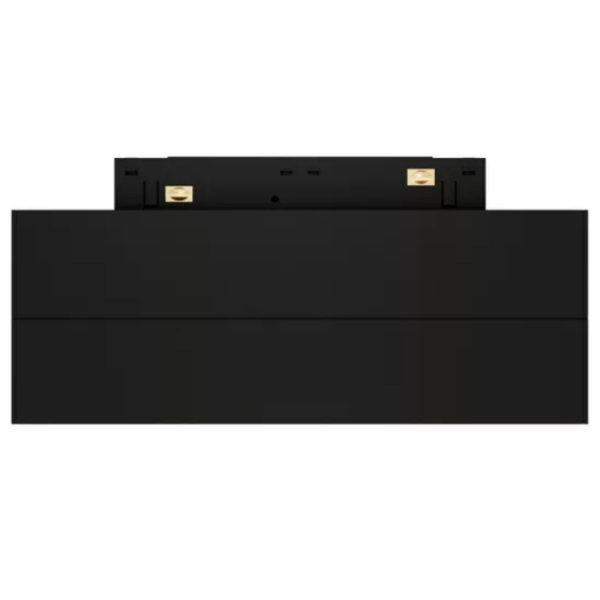  Трековый светодиодный светильник магнитный SPOT BLACK BOOK MAGNETIC S20 48V 16W 36° CRI90 OSRAM 4000K | Черный корпус L220хH110mm