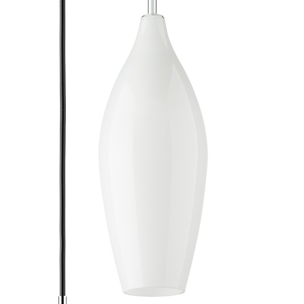 803050 Подвес PENTOLA 3х40W E14 ХРОМ/БЕЛЫЙ