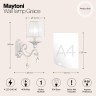 Настенный светильник (бра) Maytoni ARM247-01-G
