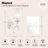 Настенный светильник (бра) Maytoni ARM247-01-G