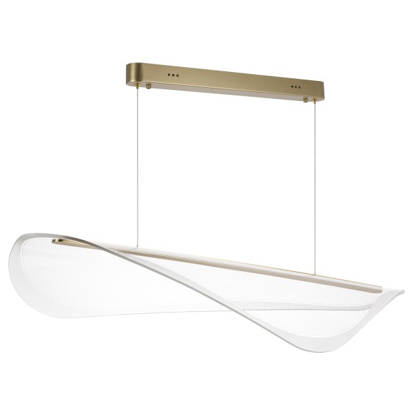 731403 Люстра VARESE 32W LED 1867LM 360G ЗОЛОТО 3000K