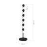 SL6610.405.12 Светильник напольный ST-Luce черный/белый LED 1*24W 4000K MONRO
