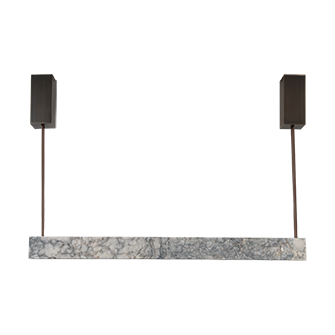 Подвесной светодиодный светильник из алебастра ROBUST