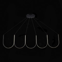 SL6202.413.01 Светильник подвесной ST-Luce Черный LED 1*68W 3000K HEIT