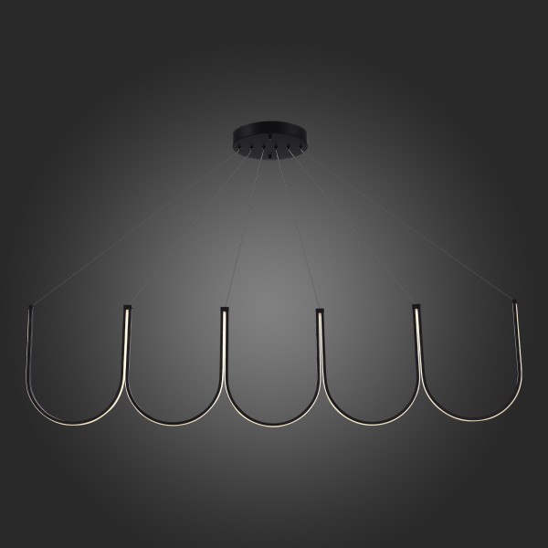 SL6202.413.01 Светильник подвесной ST-Luce Черный LED 1*68W 3000K HEIT