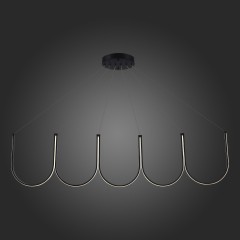 SL6202.413.01 Светильник подвесной ST-Luce Черный LED 1*68W 3000K HEIT