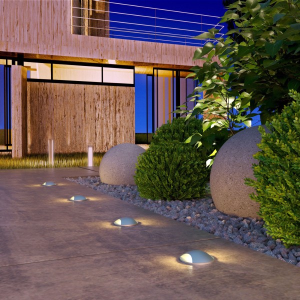 Подсветка для лестниц и дорожек алюминий MRL LED 1105 алюминий