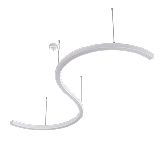 Подвесной светильник LED SNAKE Mini Black 4000K