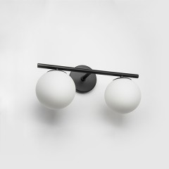 815527 Бра CROCO 2х40W E14 ЧЕРНЫЙ МАТОВЫЙ