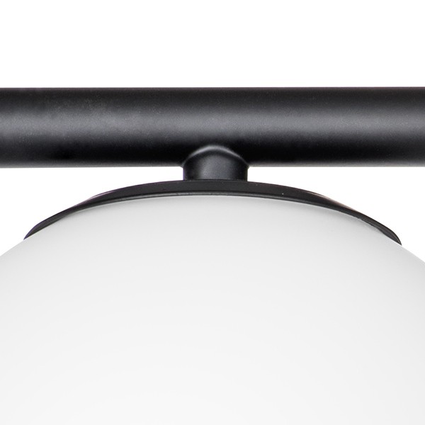 815527 Бра CROCO 2х40W E14 ЧЕРНЫЙ МАТОВЫЙ