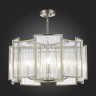 SL1234.103.05 Люстра подвесная ST-Luce Никель/Прозрачный, Никель E14 5*60W COSENZA