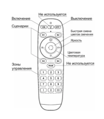 Пульт управления трековыми светильниками серии MAGNETIC SMART DIM RF 2400-6000K