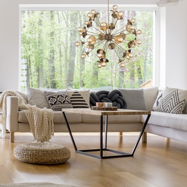 SL1111.303.30 Светильник подвесной ST-Luce Латунь E27 30*40W GUIDO