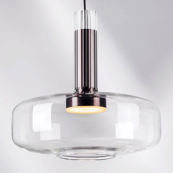 792110 Люстра DISCO 6W LED 300LM 120G БЕЛЫЙ/ПРОЗРАЧНЫЙ 3000K