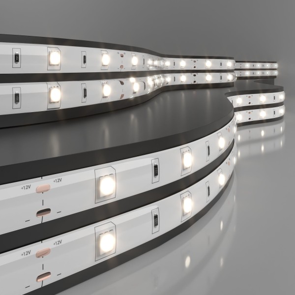 Светодиодная лента 12 В 7,2 Вт/м 30 Led/м 5050 IP65, дневной белый 4200К, 5 м Лента светодиодная 12V 7,2W 30Led 5050 IP65 дневной белый, 5м