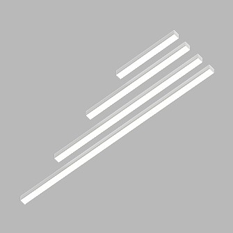 Накладной светодиодный светильник Ledron LINE BRITTO 1250 Black 4000K