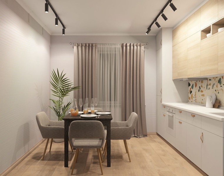 DK6202-BK Трековый светильник IP 20, 15 Вт, GU10, черный, алюминий