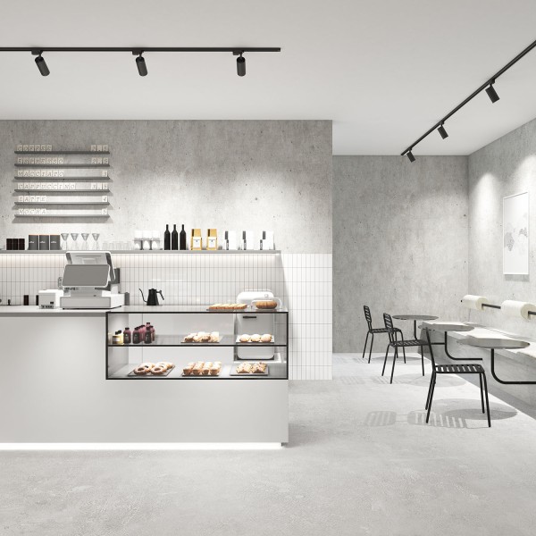 DK6453-BK Трековый светильник SOLID KOPER, 145мм, d70, 220V, LED 3000K, 24W, IP20, черный, алюминий