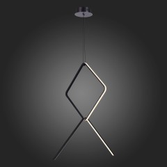 SL6113.443.01 Светильник подвесной ST-Luce Черный LED 1*50W 3000K GAIA
