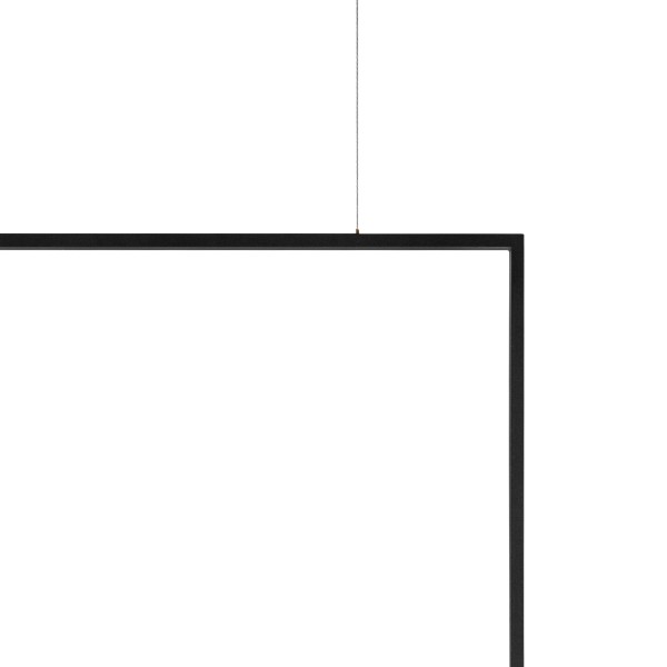 738647 Светильник подвесной UNDINE 28W LED 1310LM 120G ЧЕРНЫЙ 3000K