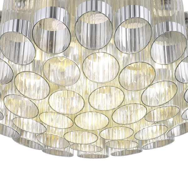 SL1662.102.19 Светильник потолочный ST-Luce Никель/Никель, Прозрачный E14 19*60W ACCORD