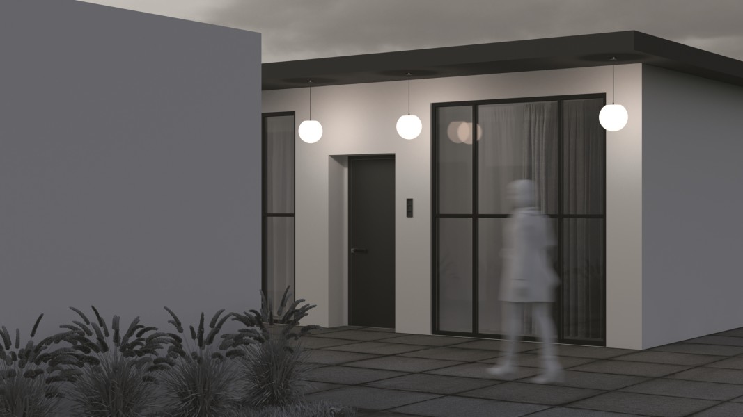 Подвесной светильник Outdoor O594PL-01B