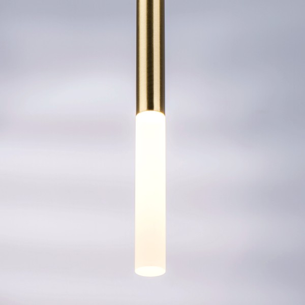 L8T747133 Люстра TUBO LED 40W 2000LM 360G ЗОЛОТО 3000K (574733+747133 (8 шт)