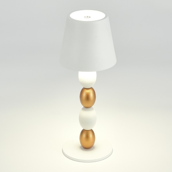 SL1011.514.01 Прикроватная лампа ST-Luce Белый, Золотистый/Белый LED 1*3W 3000-6000K EASE