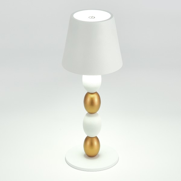 SL1011.514.01 Прикроватная лампа ST-Luce Белый, Золотистый/Белый LED 1*3W 3000-6000K EASE