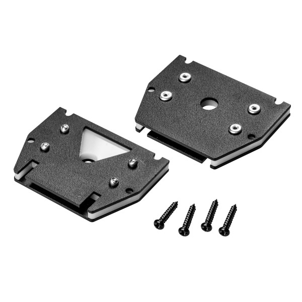 505147 Заглушка концевая к профилю 50519х TETA ЧЕРНЫЙ для PRO