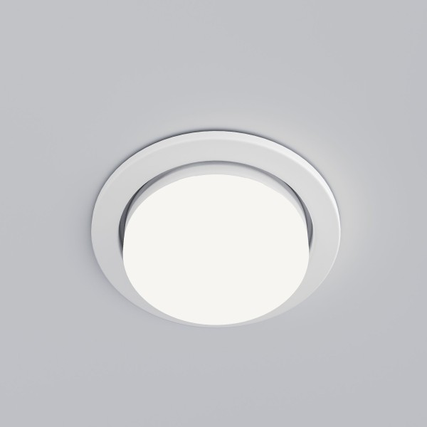 Встраиваемый точечный светильник 1035 GX53 WH белый