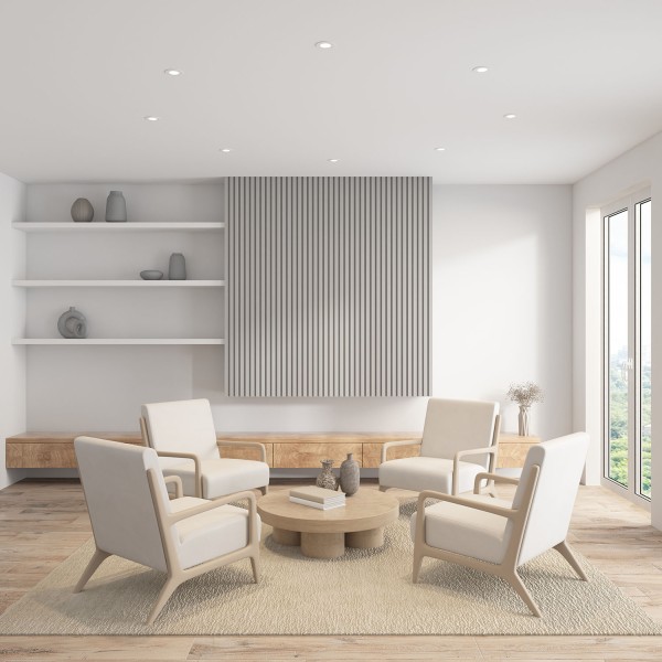 DK3061-WH Встраиваемый светильник, IP 20, 10 Вт, GU5.3, LED, белый/белый, пластик