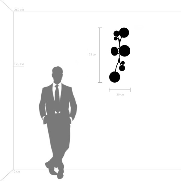 815537 Бра CROCO 3х5W (led) G9 ЧЕРНЫЙ МАТОВЫЙ/БЕЛЫЙ