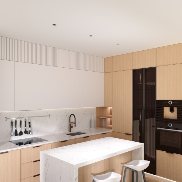 DK2510-WB Встраиваемый светильник SPACE со светодиодом d65 220V 8W 38° 4000К IP20 белый/черный алюминий