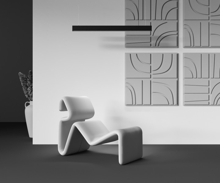 Подвесной светильник Technical P051PL-36W2.7-6K-B