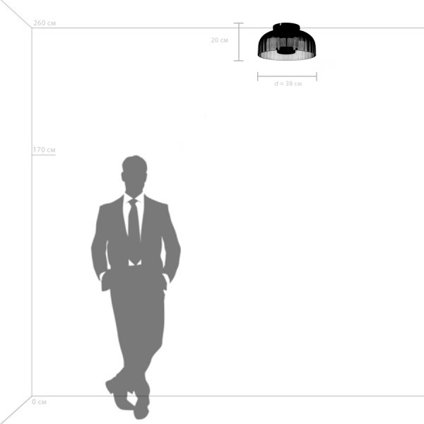 809061 Люстра CELESTA LED 1х12W 600LM ЗОЛОТО/ДЫМЧАТЫЙ 3000K