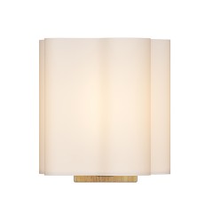 802615 Бра NUBI LEGNO 1х40W E14 СВЕТЛОЕ ДЕРЕВО/БЕЛЫЙ