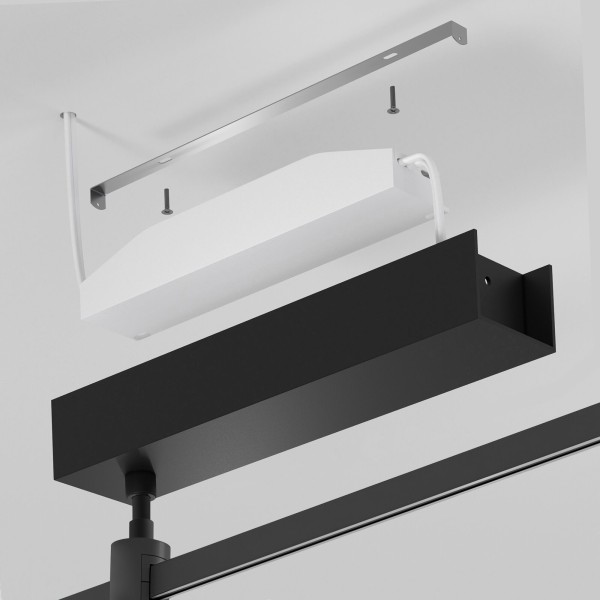 Esthetic Magnetic Декоративная стойка с вводом питания (с местом под блок питания) 124 мм 85140/00