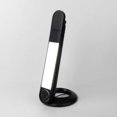 Светодиодная настольная лампа с беспроводной зарядкой 80428/1 черный