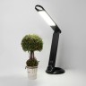 Светодиодная настольная лампа с беспроводной зарядкой 80428/1 черный