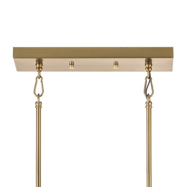 815083 Люстра CROCO 8х40W E14 ЛАТУНЬ