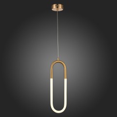 SL1579.303.01 Подвес ST-Luce Латунь/Латунь, Белый LED 1*14W 3000K MOFISTO