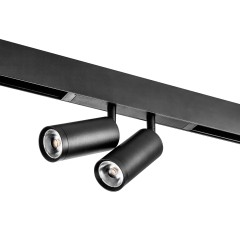 205507 Светильник д/1-фазн трека TETA  APP LED 2х9W 1560LM COB 24G ЧЕРНЫЙ PRO 3000-6000K DIM