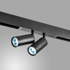 205507 Светильник д/1-фазн трека TETA  APP LED 2х9W 1560LM COB 24G ЧЕРНЫЙ PRO 3000-6000K DIM