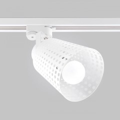 Светильник на однофазный трек 220В. E27. Белый IL.0010.0001