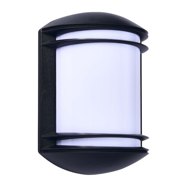 SL076.401.01 Светильник уличный настенный ST-Luce Черный/Белый E27 1*60W AGIO