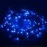 Праздничная гирлянда нить голубой 5м IP20 400-001