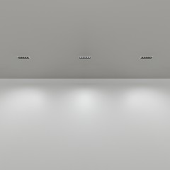 DK2514-WB Встраиваемый светильник SPACE со светодиодом L126mm 220V 10W 38° 4000К IP20 белый/черный алюминий